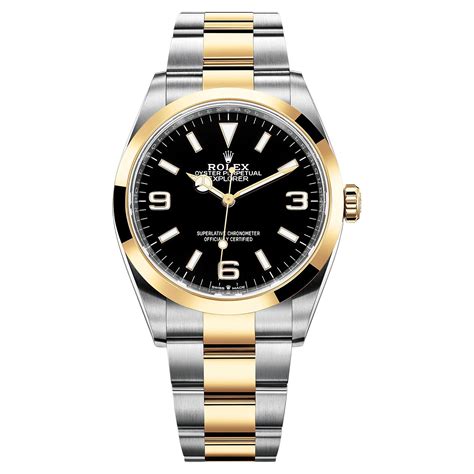 rolex explorer 2 tone|Rolex explorer 2 36mm.